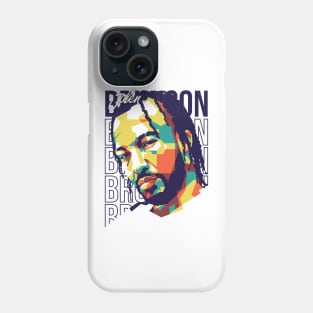 Jalen Brunson: Energizing the Court in WPAP Style Phone Case