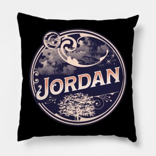 Jordan Name Tshirt Pillow