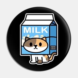 Milk Cat Pin