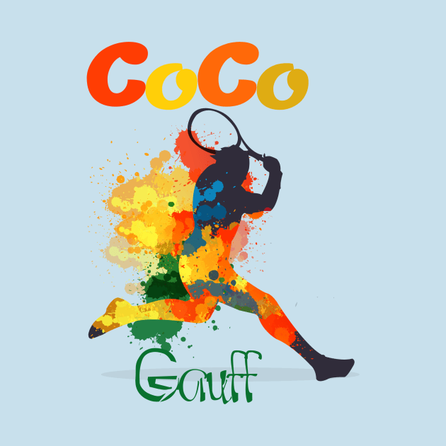 coco gauff the best player tennis by ElRyan