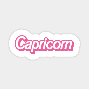 retro barbie capricorn Magnet