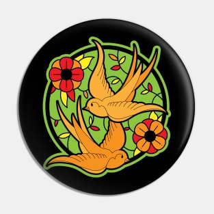 Bold Birds Pin