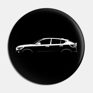 Volvo C40 Silhouette Pin