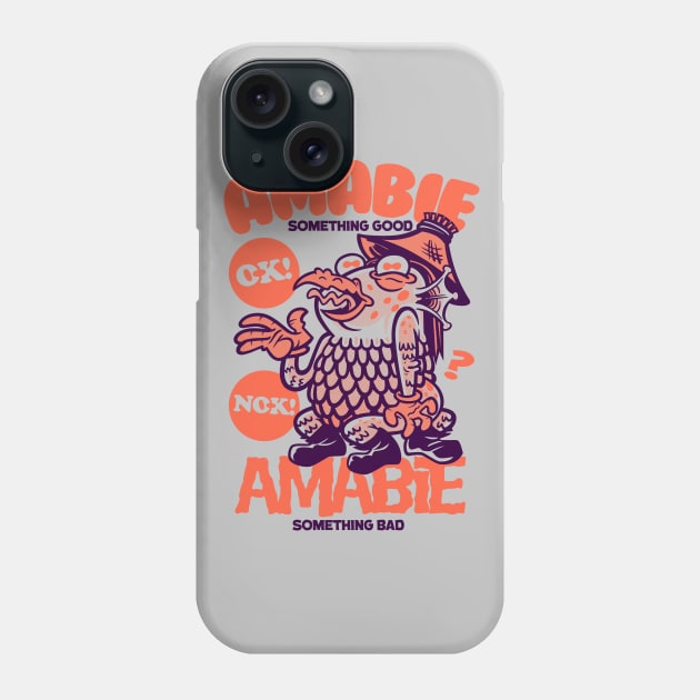 AMABIE (orange) Phone Case by GiMETZCO!