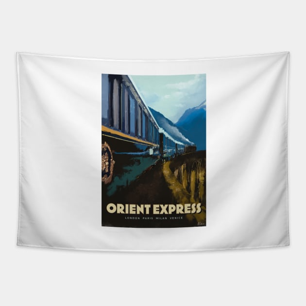 Orient Express Tapestry by markvickers41