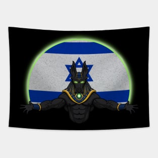 Anubis Israel Tapestry