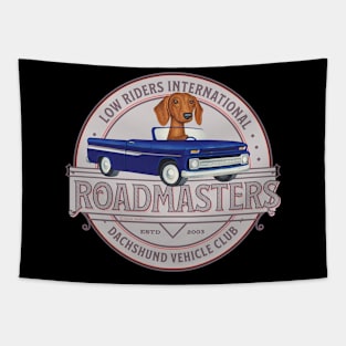 Dachshund Roadmasters Tapestry