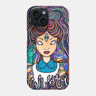 Alice Wonderful Trip Phone Case