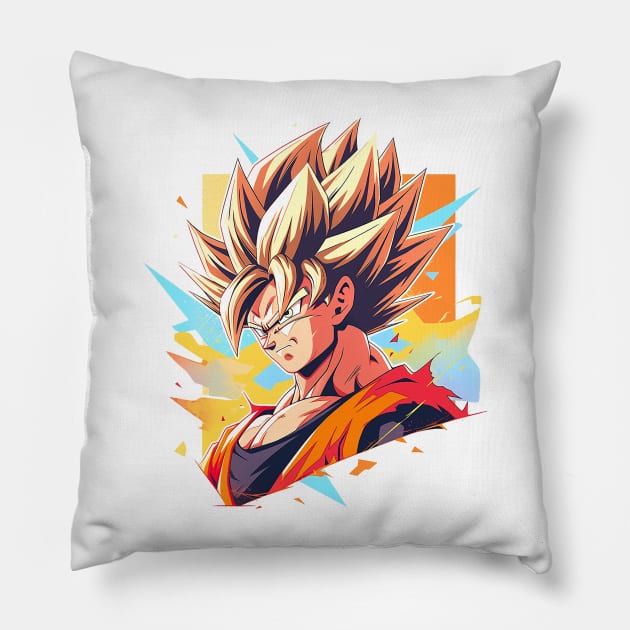 goku Pillow by piratesnow