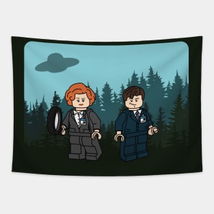 X-Files Bricks Tapestry