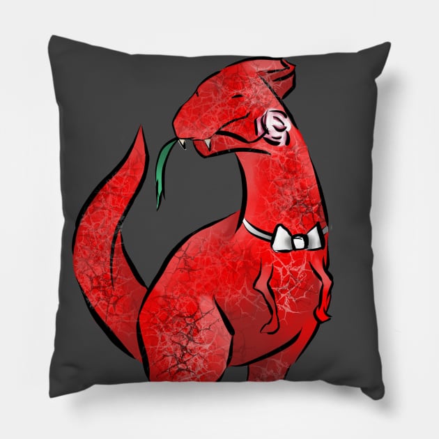 Dino Pillow by D_S_998