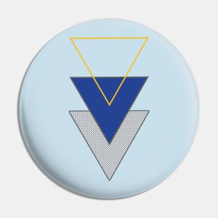 Three Triangles Pin