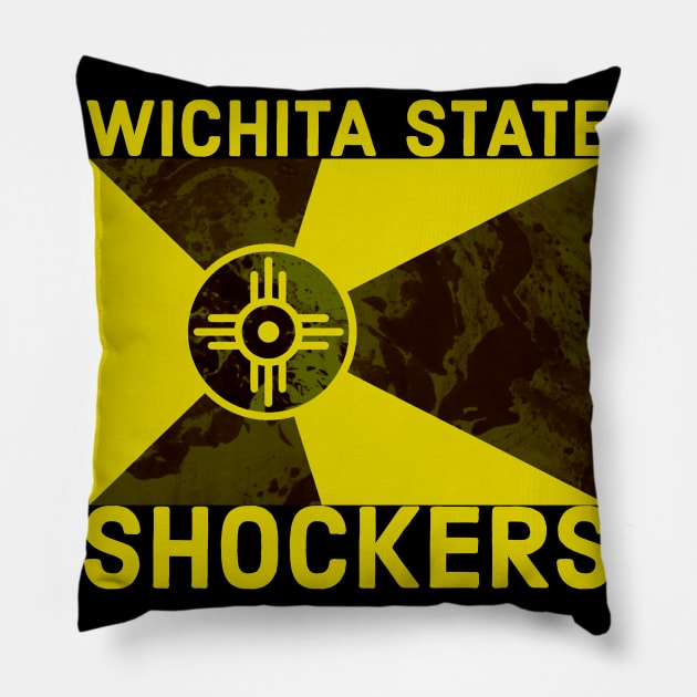 Wichita State Flag Pillow by EMP