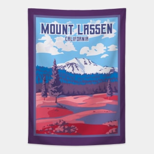 Mount Lassen California Tapestry