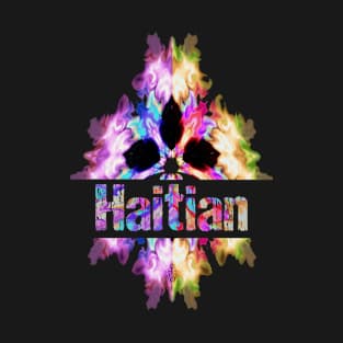 Haitian gift tie dye watercolor T-Shirt