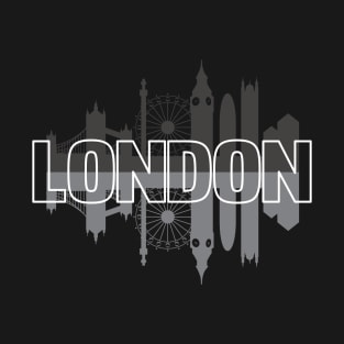 London, England Skyline T-Shirt