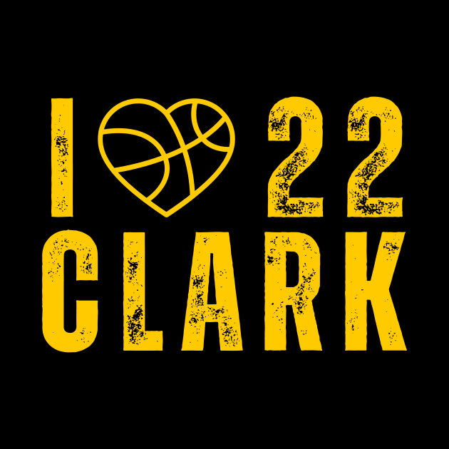 I love 22 clark yellow by EyesArt