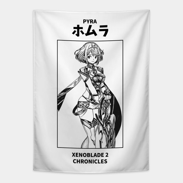 Pyra Xenoblade Chronicles 2 Tapestry by KMSbyZet