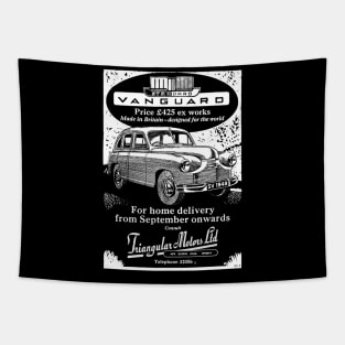 STANDARD VANGUARD - advert Tapestry