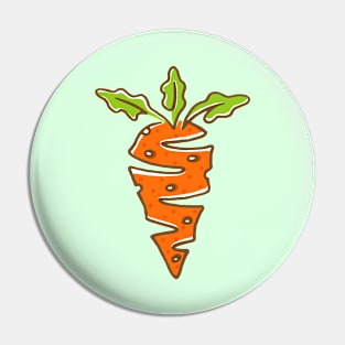 Carrot Fresh Orange Healthy Organic Food Pin