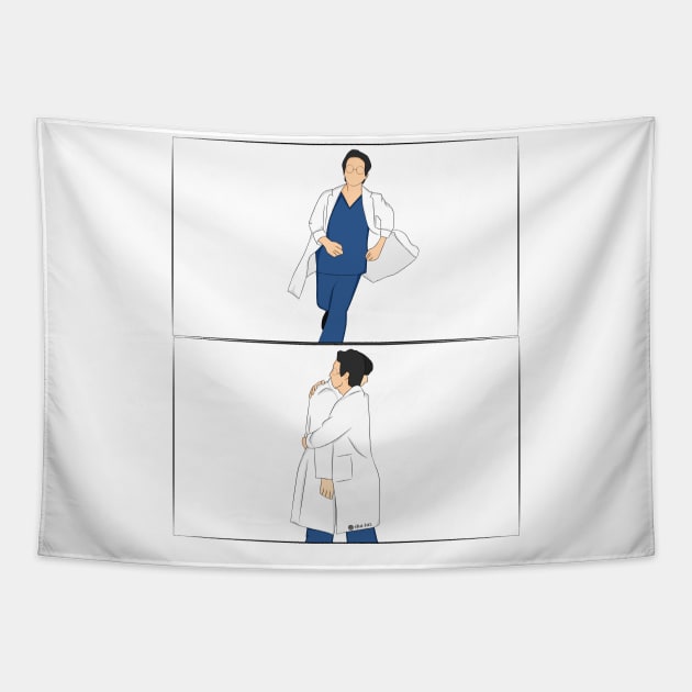 Dr Romantic 3 Tapestry by kart-box