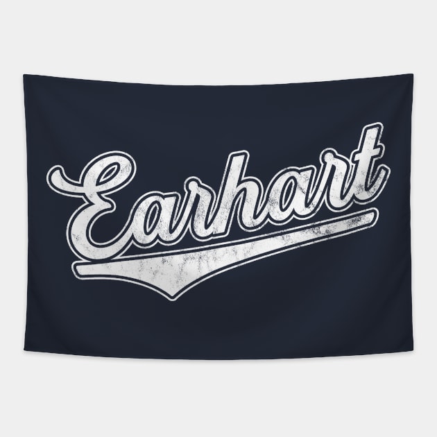 TEAM Earhart – Amelia Earhart Hero Women Pilot Tapestry by thedesigngarden