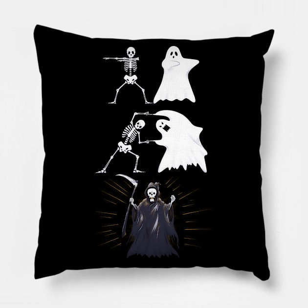 DEADLY FUSION Pillow by ALFBOCREATIVE