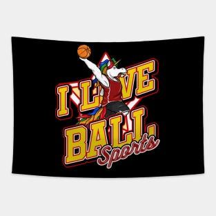 I love ball sports Tapestry