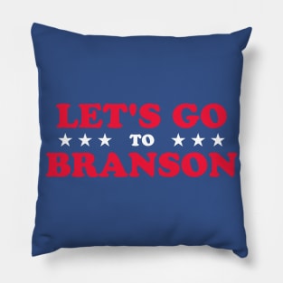 Let's Go to Branson Pillow