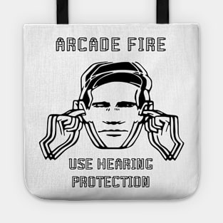 arcade fire use hearing protection Tote