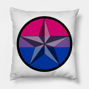 Lone Star Bi Pride! Pillow