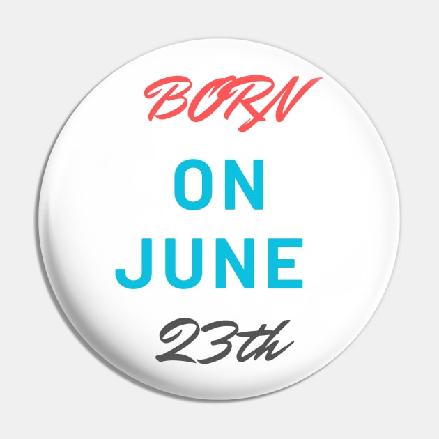 Born on june Pin by CRML