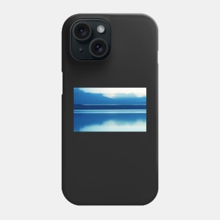 Lakeside Abstraction. Phone Case