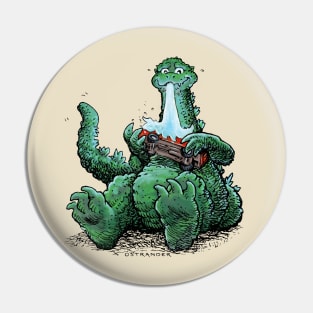 Godzilla Baby Pin