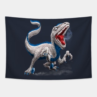 Patriotic Velociraptor Tapestry