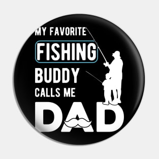 Father's Day funny Dad jokes Fishing quote Pin