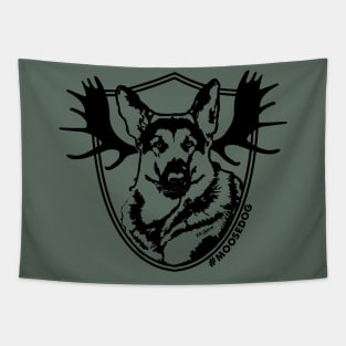 Simply Moosedog (single sided print) Tapestry