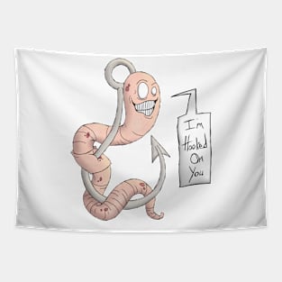 Hook Worm Tapestry