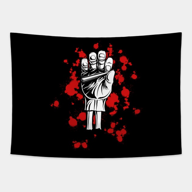 hand illustration design Tapestry by adhitama