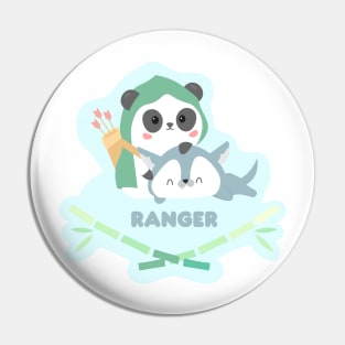 Ranger Kawaii Panda Pin