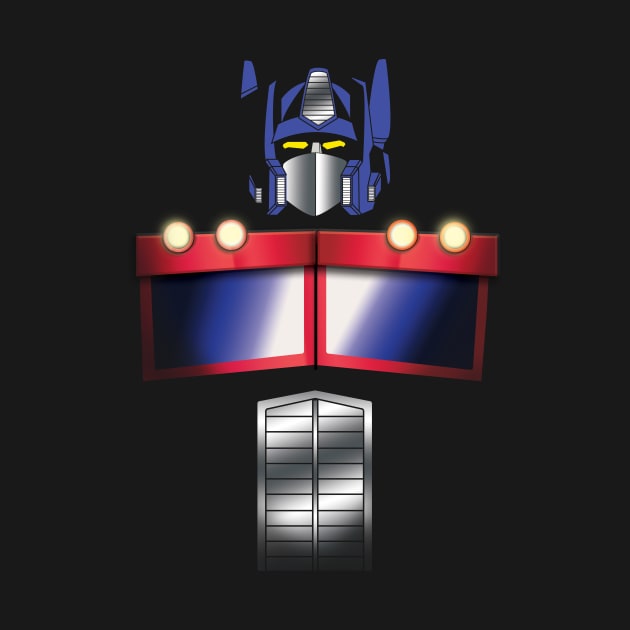 Out of the Shadows - Optimus Prime by G. Patrick Colvin