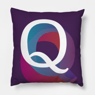 Letter Q Pillow