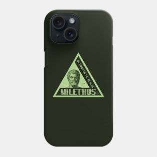 Thales of Miletus Green Phone Case