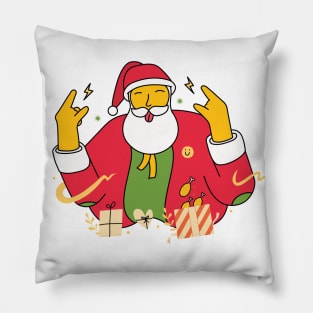 Santa Claus Metal Pillow