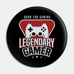 BORN TO GAME Pin