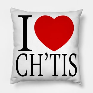 I Love Ch'tis Pillow