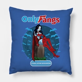 Only Fangs Pillow