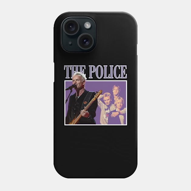 Spirits in the Material Tee World Showcase The Polices Artistic Innovation and Memorable Tracks Phone Case by Amir Dorsman Tribal