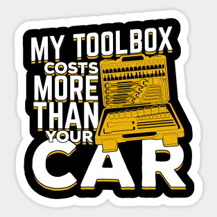 Funny Stickers, Tool Box Sticker