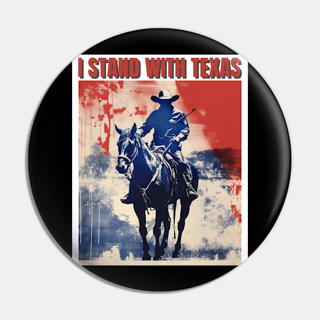 I stand with texas Pin by AdaMazingDesign